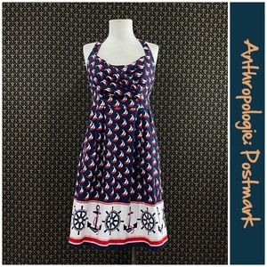 NWTs Anthro “Windward Halter Dress” by Postmark